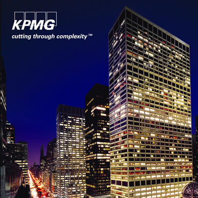 Office building at night